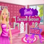 Barbie decorate bedroom
